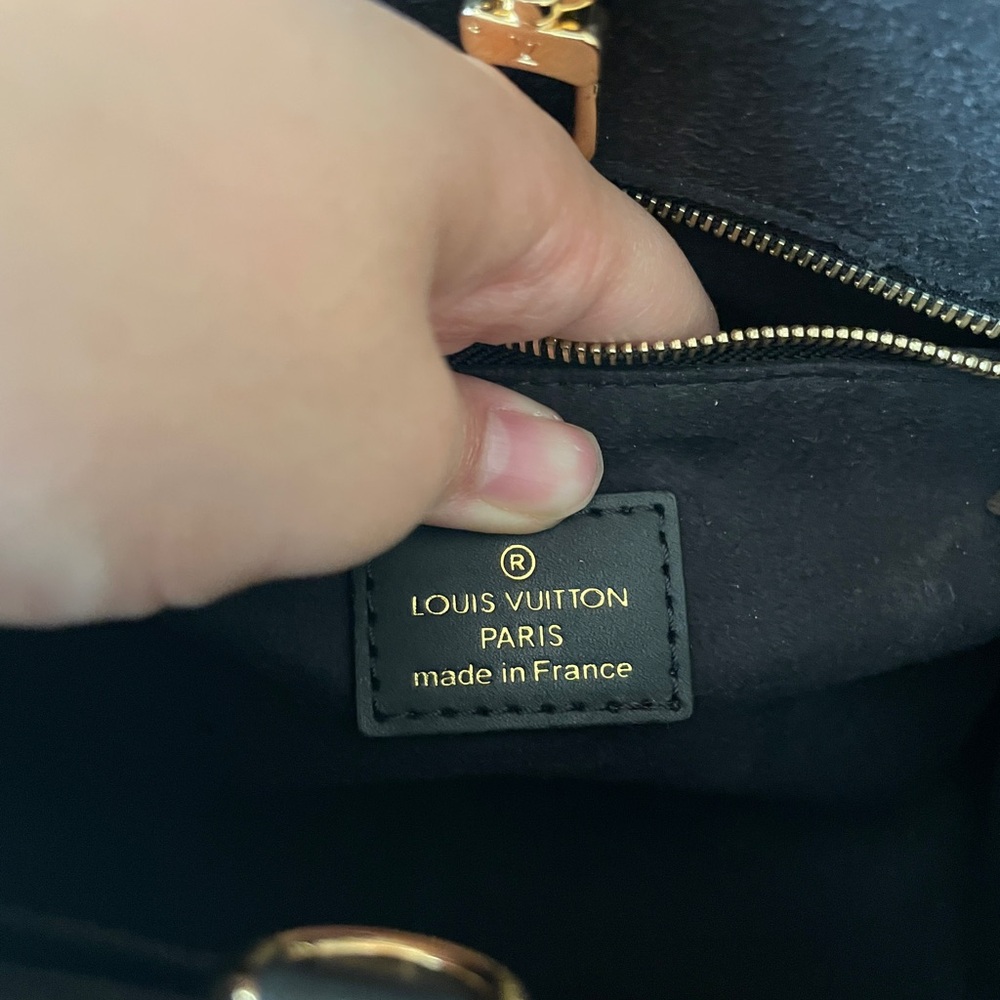 Black Monogram Tote Bag - Picture 8 of 11